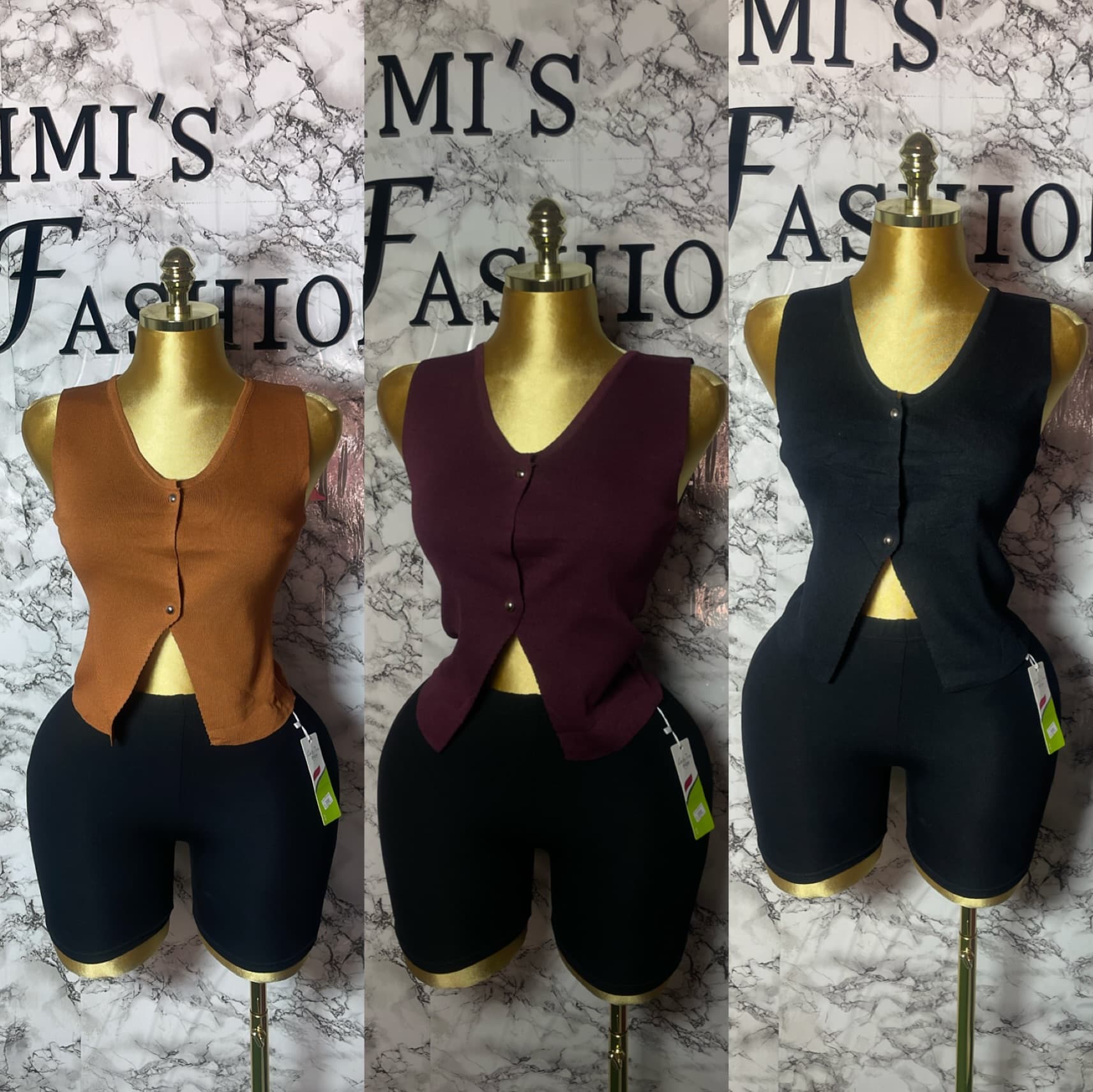 Stylist knitted Armless top